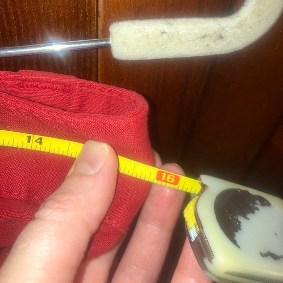 Guess Red Denim Low Rise Stretch Capris With Real Pockets size 28 - Picture 7 of 16